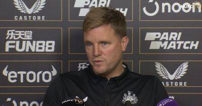 Newcastle manager Eddie Howe sends warning to Manchester United ahead of Premier League fixture