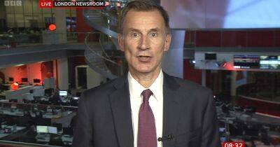 Jeremy Hunt says taxes will rise as he gets 'clean slate' on disastrous mini-budget