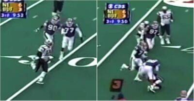 Tom Brady: Throwback to the insane hit he took from Nate Clements in 2001