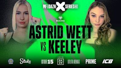What time is Astrid Wett vs Keeley? Misfits Series 002 Boxing - givemesport.com - Britain -  Sheffield