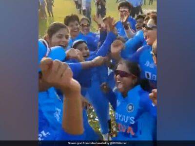 Watch: Team India's Ecstatic Celebrations After Women's Asia Cup Triumph