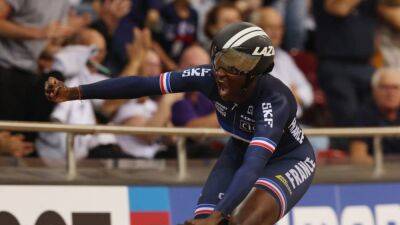 Cycling-Kouame gives France second title at track world championships