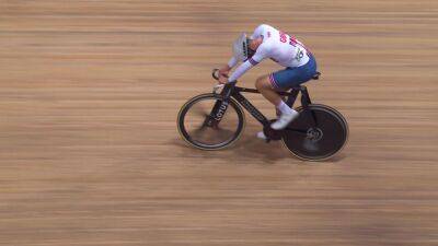 UCI Track Cycling World Championships: Great Britain's Ethan Hayter wins gold in omnium
