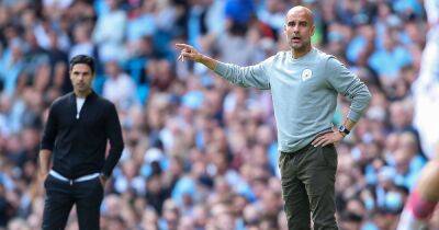 Pep Guardiola labels Arsenal as contenders to Premier League title with Man City