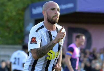 Dartford boss Alan Dowson reacts to his side's 2-0 win in National League South over Tonbridge Angels