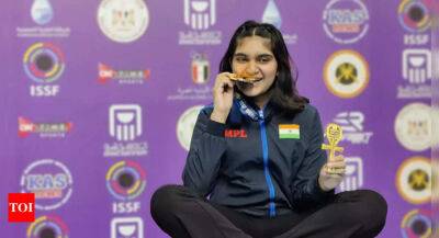 Esha Singh becomes 25m pistol junior world champion