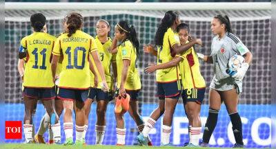 Linda Caicedo - FIFA U-17 Women's World Cup: Colombia cruise to 2-0 win vs China - timesofindia.indiatimes.com - Spain - Colombia - Mexico - China