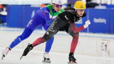 Steven Dubois - Blondin, Howe claim 1,500m titles at Canadian Long Track Championships - cbc.ca - county Centre -  Ottawa -  Quebec