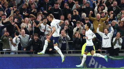 Antonio Conte - Harry Kane - Pierre Emile Hojbjerg - Kane punishes Everton again as Spurs keep up impressive start - channelnewsasia.com - Manchester - Denmark - Jordan