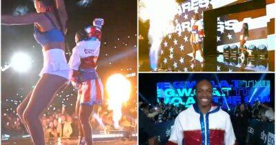 Claressa Shields vs Savannah Marshall: GWOAT's ring walk was as epic as her win