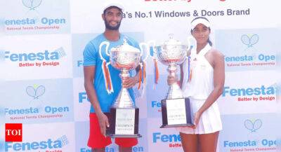 Manish Sureshkumar, Vaidehi Chaudhari win titles at Fenesta Open National Tennis Championship