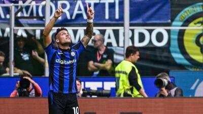 Lautaro Martinez on target as Inter beat Salernitana