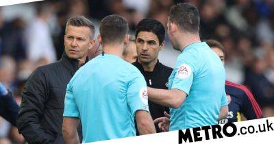 Mikel Arteta - Jesse Marsch - Chris Kavanagh - Leeds vs Arsenal temporarily suspended due to power cut - metro.co.uk