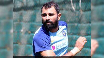 Watch: Mohammed Shami Cleans Up Dinesh Karthik In Nets Ahead Of India's Warm-Up Game vs Australia