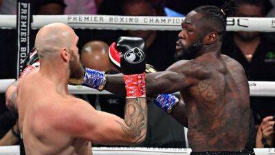 Deontay Wilder stuns Robert Helenius with first-round knockout