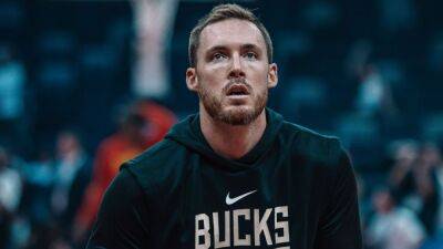 Bucks guard Pat Connaughton out at least three weeks