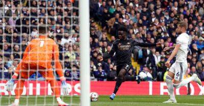 Patrick Bamford - Bukayo Saka fires Arsenal to win as league leaders survive late scare at Leeds - breakingnews.ie