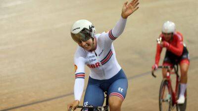 Britain's Evans wins first world title in women's points race