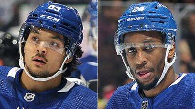 With salary cap space, Leafs summon forwards Robertson, Simmonds from AHL