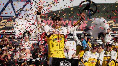 Joey Logano punches ticket to NASCAR Championship Four with win in Las Vegas