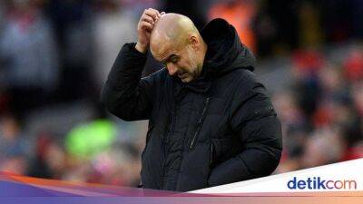 Juergen Klopp - Pep Guardiola - Phil Foden - Duh! Guardiola Kena Lemparan Koin di Anfield - sport.detik.com - Manchester -  Man - Liverpool