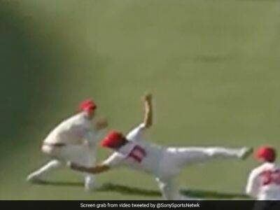 Adelaide Oval - Watch: Australian Cricketer Takes "Catch Of The Summer" In Sheffield Shield - sports.ndtv.com - Australia - Victoria -  Sheffield
