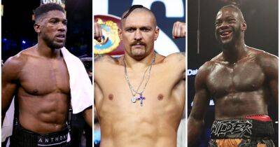 Wilder, Usyk, Joshua, Ruiz Jr, Whyte: Who is boxing's best heavyweight right now?