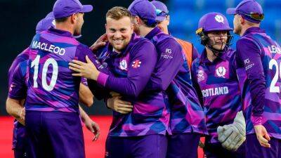 Scotland stun two-time champions West Indies in T20 World Cup