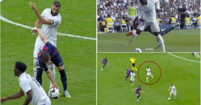 El Clasico: Gavi was floored by two Real Madrid players and angered Benzema