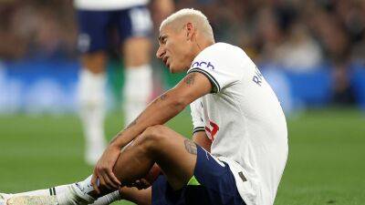 Antonio Conte says Brazil and Tottenham's Richarlison should be fit for World Cup after calf injury
