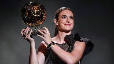 Spain's Alexia Putellas first 2-time women's recipient of Ballon d'Or award