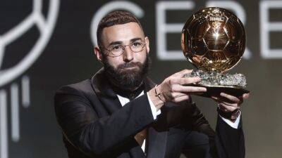 Les Bleus - Soccer-Selfless Benzema's Ballon d'Or trophy rewards team player - channelnewsasia.com - France