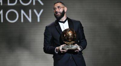Real Madrid's Karim Benzema wins Ballon d'Or as best soccer player in the world