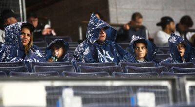 Yankees-Guardians ALDS Game 5 postponed as rain remains steady in the Bronx