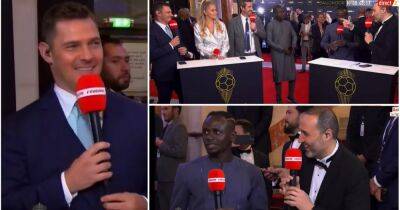Sadio Mane: Bayern star involved in awkward interview at Ballon d'Or awards