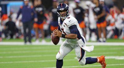 Broncos' Russell Wilson dealing with hamstring injury following third straight loss