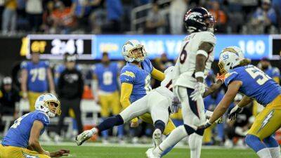 NFL: Hopkins caps LA Chargers rally with overtime field goal
