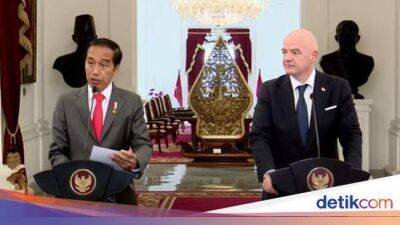 Pernyataan Lengkap Jokowi Usai Bertemu Presiden FIFA Hari Ini