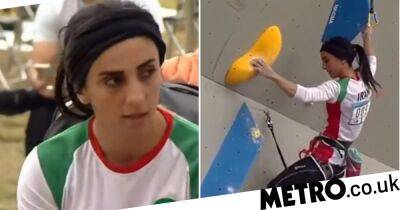 Iranian climber ‘goes missing’ after competing without headscarf