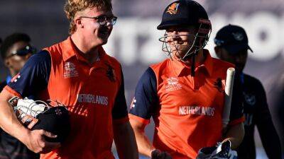 Gary Kirsten - Bas De-Leede - Netherlands Edge Closer To T20 World Cup Super 12s With Tense Namibia Win - sports.ndtv.com - Netherlands - Australia - Namibia - South Africa - Uae - India - Sri Lanka - county Park