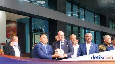 PSSI Sedih Kedatangan Presiden FIFA karena Tragedi Kanjuruhan