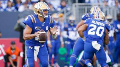 Blue Bombers sign QB Collaros to three-year extension