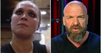 Vince Macmahon - Ronda Rousey - Can I (I) - WWE: Top star questions Triple H's recent booking strategy - givemesport.com