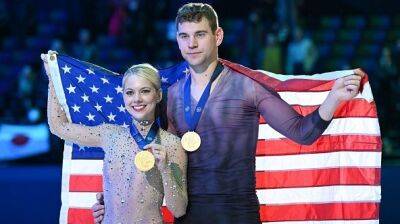 For Alexa Knierim, Brandon Frazier, a historic world pairs’ title is reason to continue skating