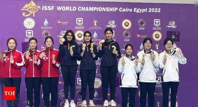 Indian junior shooters win four more gold medals in ISSF World Championship - timesofindia.indiatimes.com - China - India