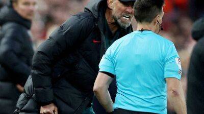 Liverpool manager Jurgen Klopp charged by FA after red card against Manchester City
