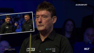 'What's funny about that?' - Jimmy White in spat with referee, warned over finger incident at Northern Ireland Open
