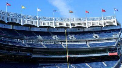 Yankee Stadium a ghost town prior to first pitch following Game 5 postponement
