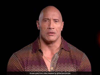 Watch: Hollywood, WWE Star 'The Rock' Hypes India-Pakistan T20 World Cup Game