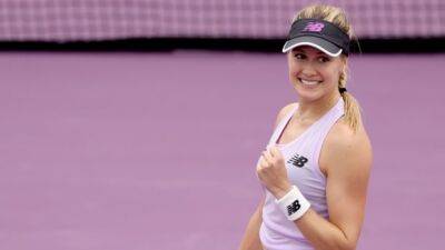 Canada's Bouchard shows some flash in 1st-round win at Guadalajara Open